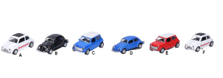 Obrázek z Auto veterán kovový 11cm(12) 